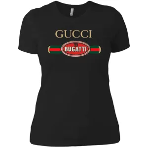 Gucci Bugatti T-shirt Women Cotton T-Shirt