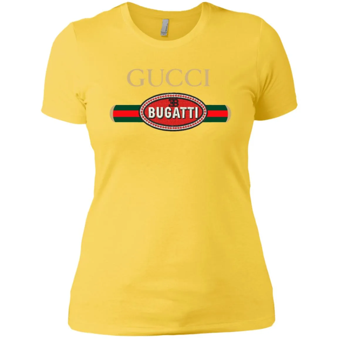 Gucci Bugatti T-shirt Women Cotton T-Shirt