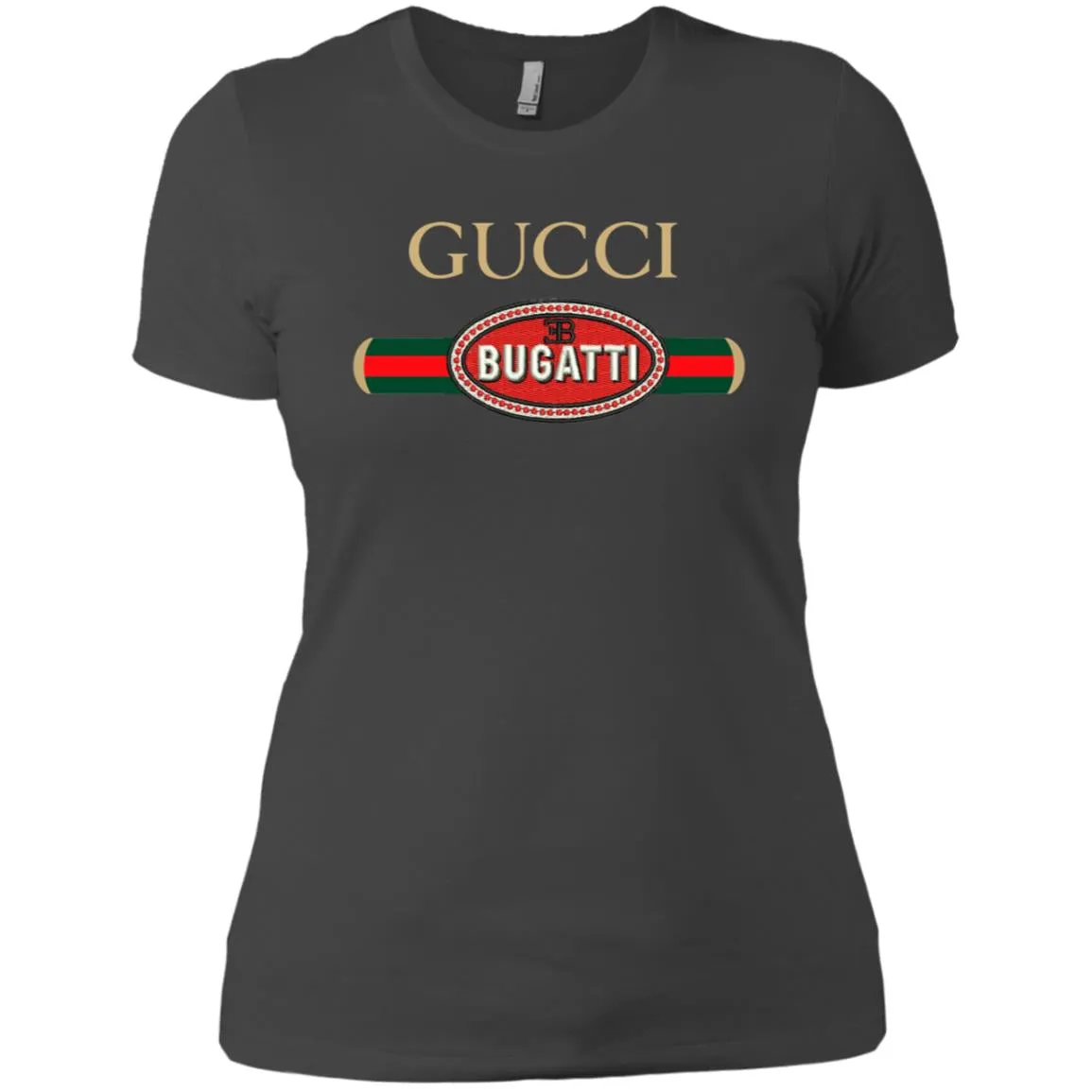 Gucci Bugatti T-shirt Women Cotton T-Shirt