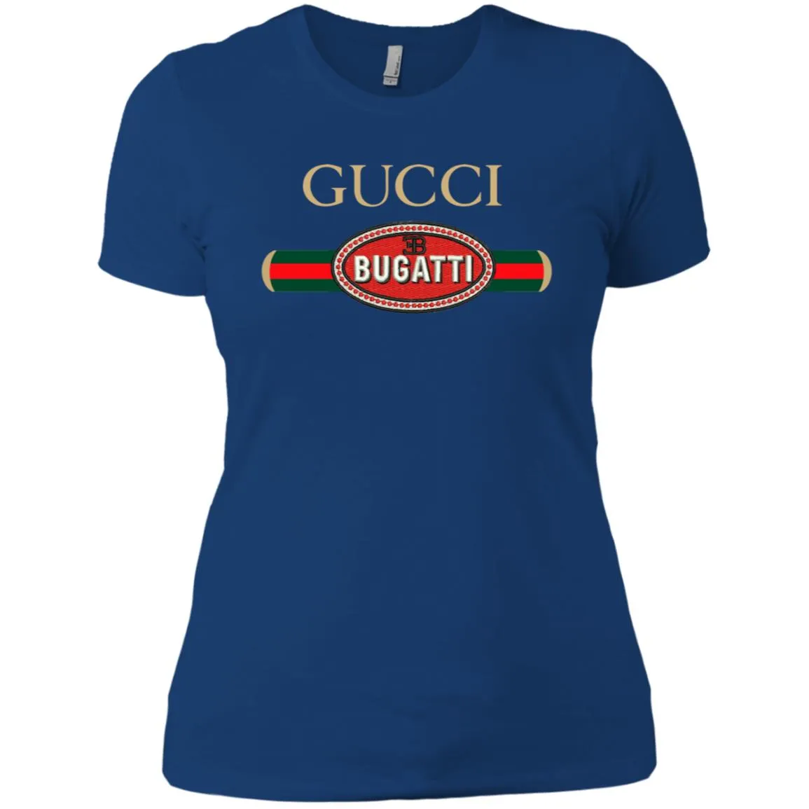Gucci Bugatti T-shirt Women Cotton T-Shirt