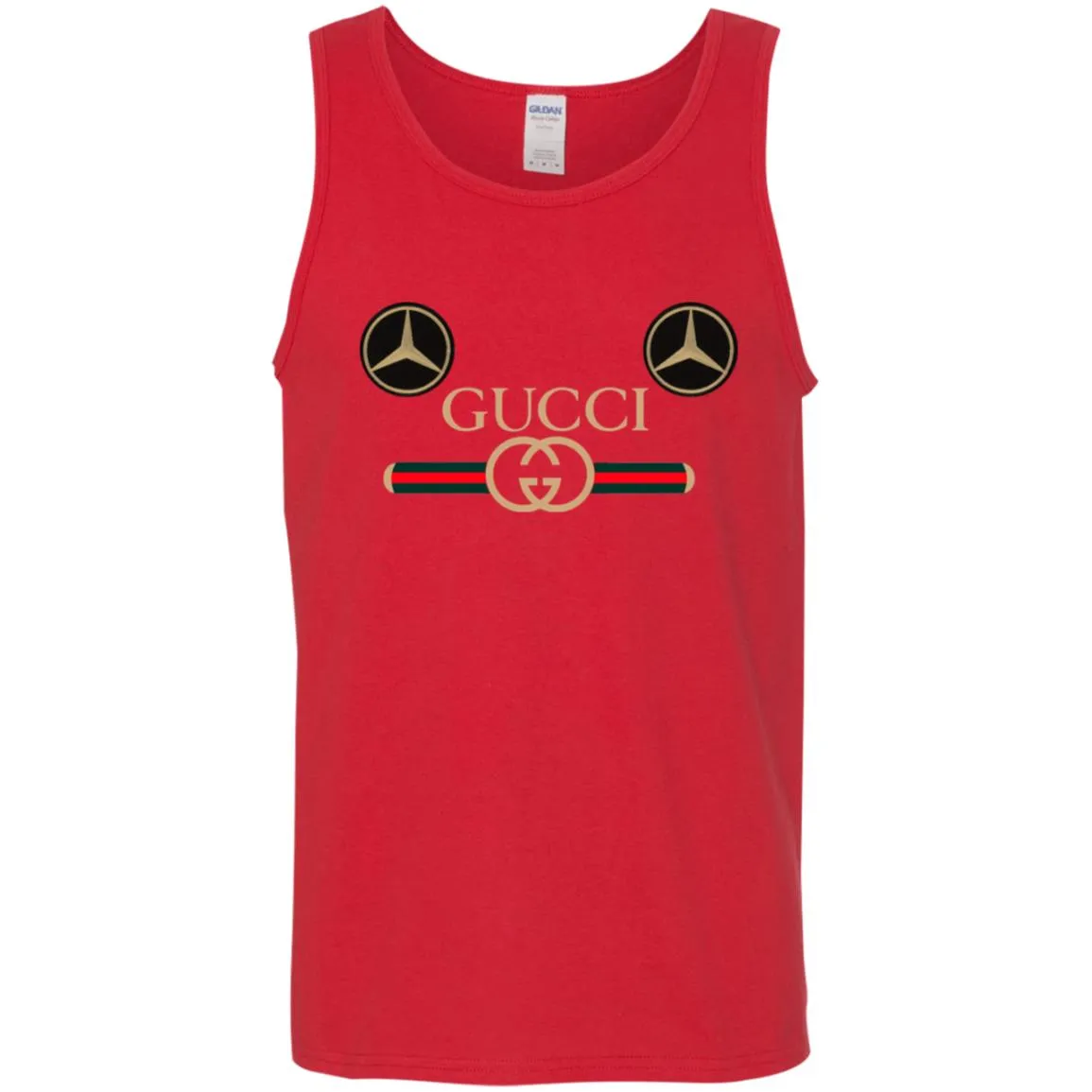 Gucci Mercedes Best T-shirt Men Cotton Tank