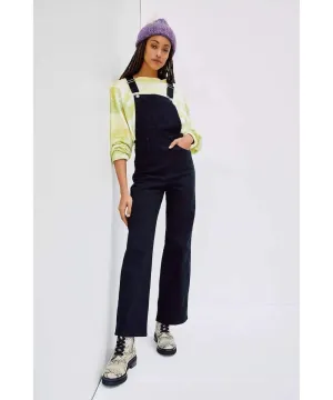 High Loose Overall Cozy Black