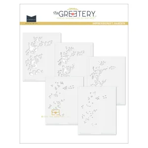 Impressionist Garden stencil