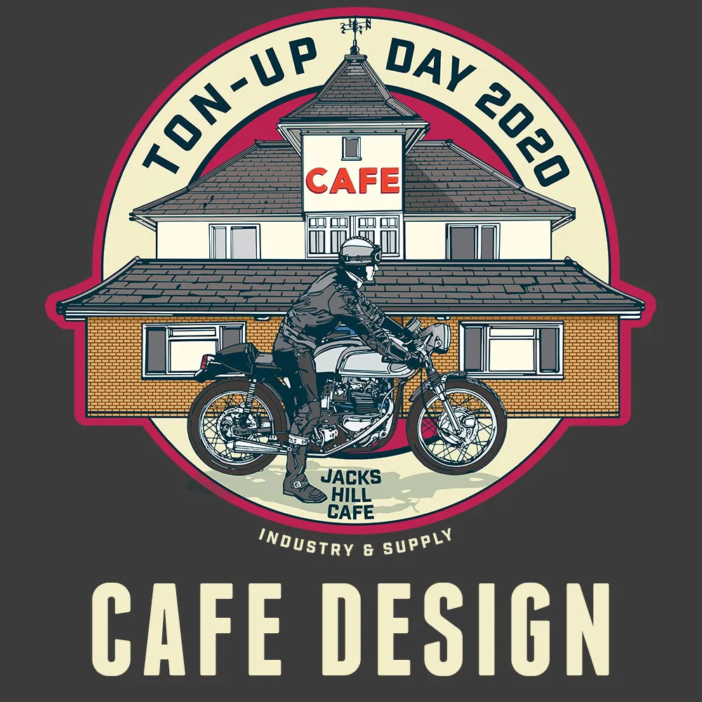 JACKS HILL CAFE TON-UP DAY LONG SLEEVE T-SHIRT