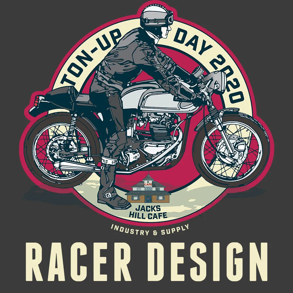 JACKS HILL CAFE TON-UP DAY LONG SLEEVE T-SHIRT