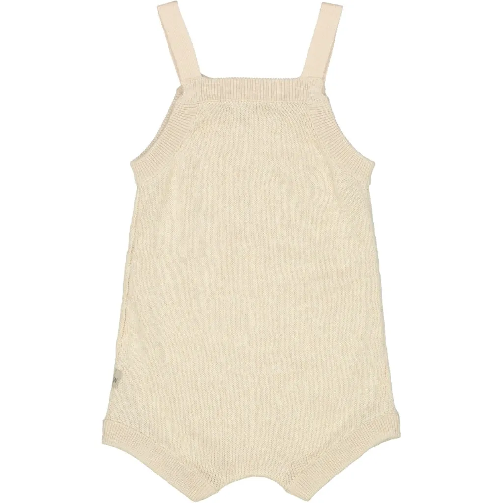 Knit Romper Gerd - cloud melange