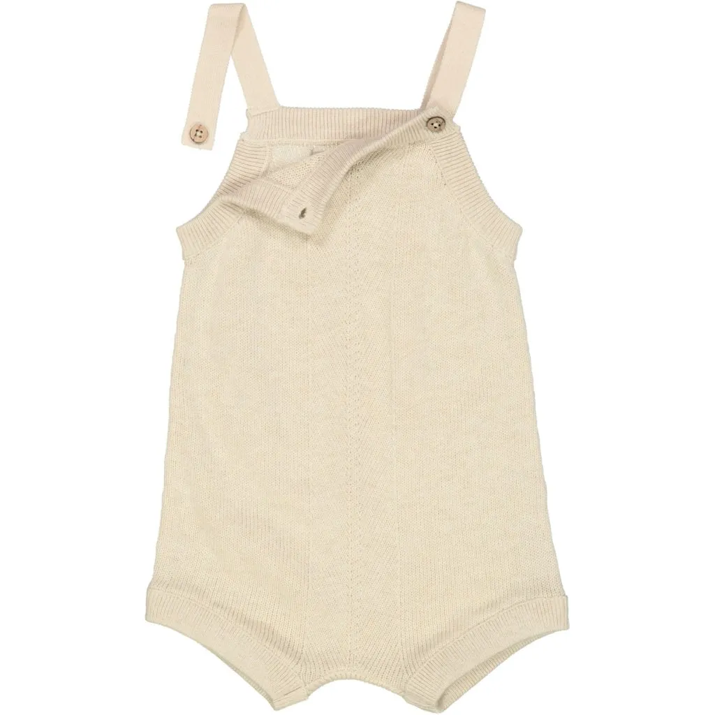 Knit Romper Gerd - cloud melange