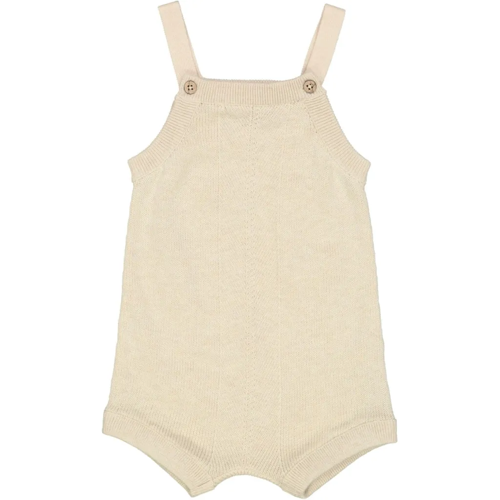 Knit Romper Gerd - cloud melange