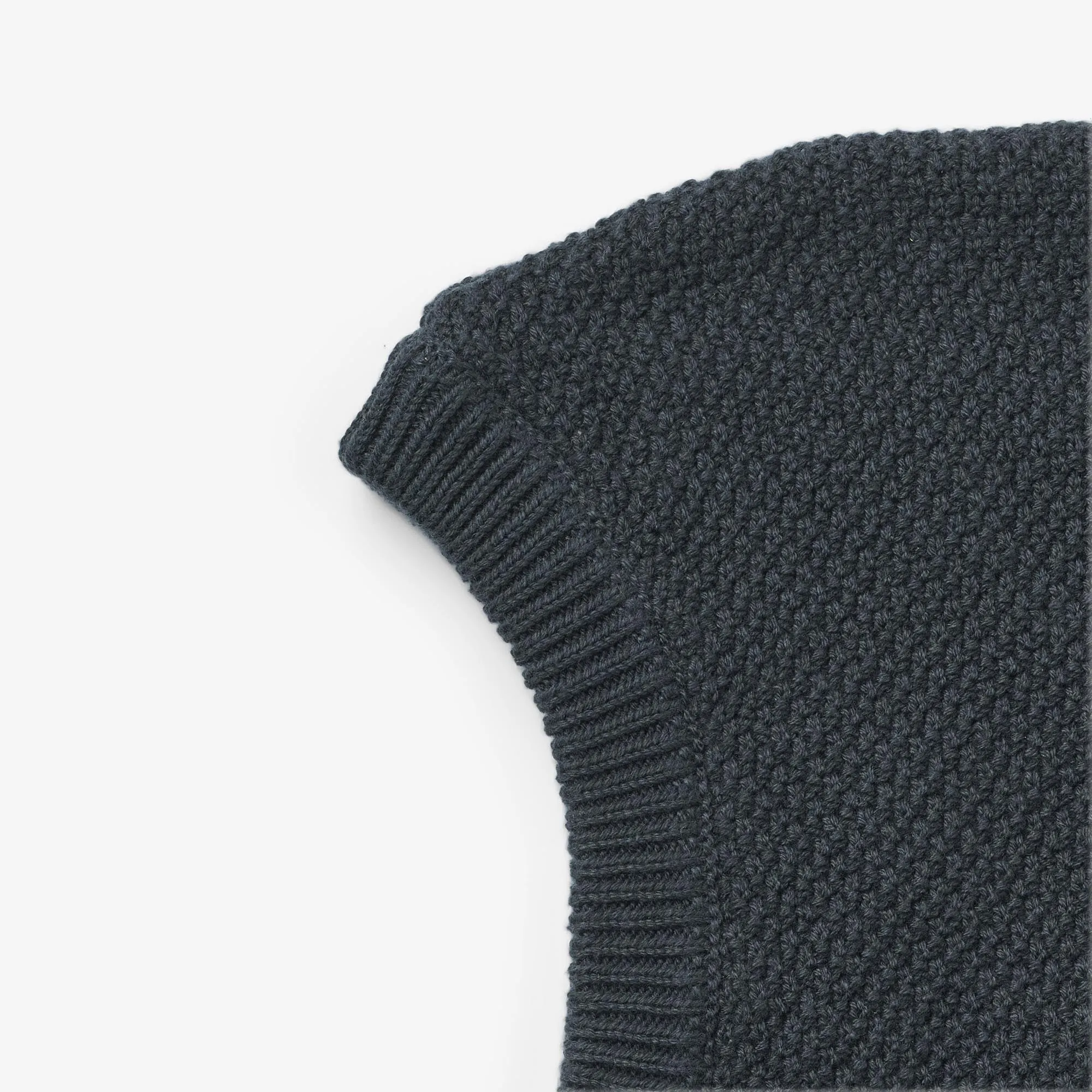 Knitted Balaclava Pomi - navy