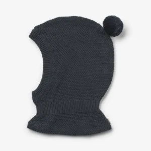Knitted Balaclava Pomi - navy
