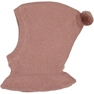 Knitted Balaclava Pomi - powder brown