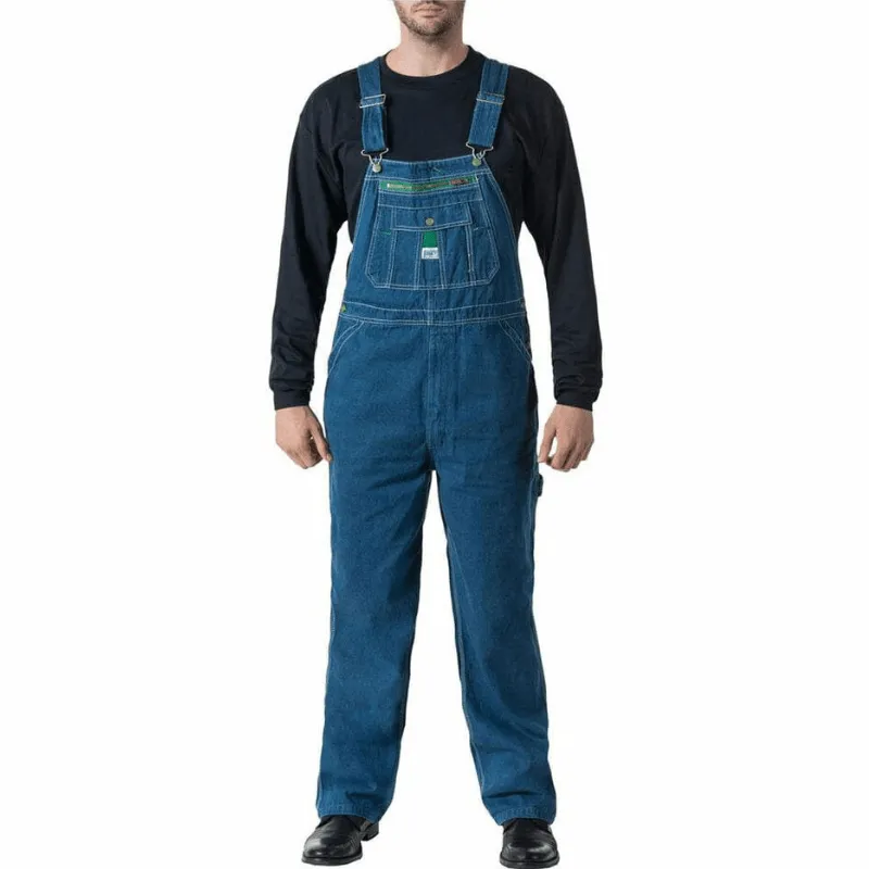 Liberty Men's Stonewashed Denim Bib Overall 1406