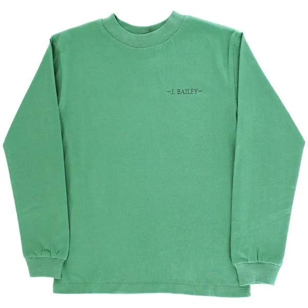 Long Sleeve Logo Tee - Dog In Boat