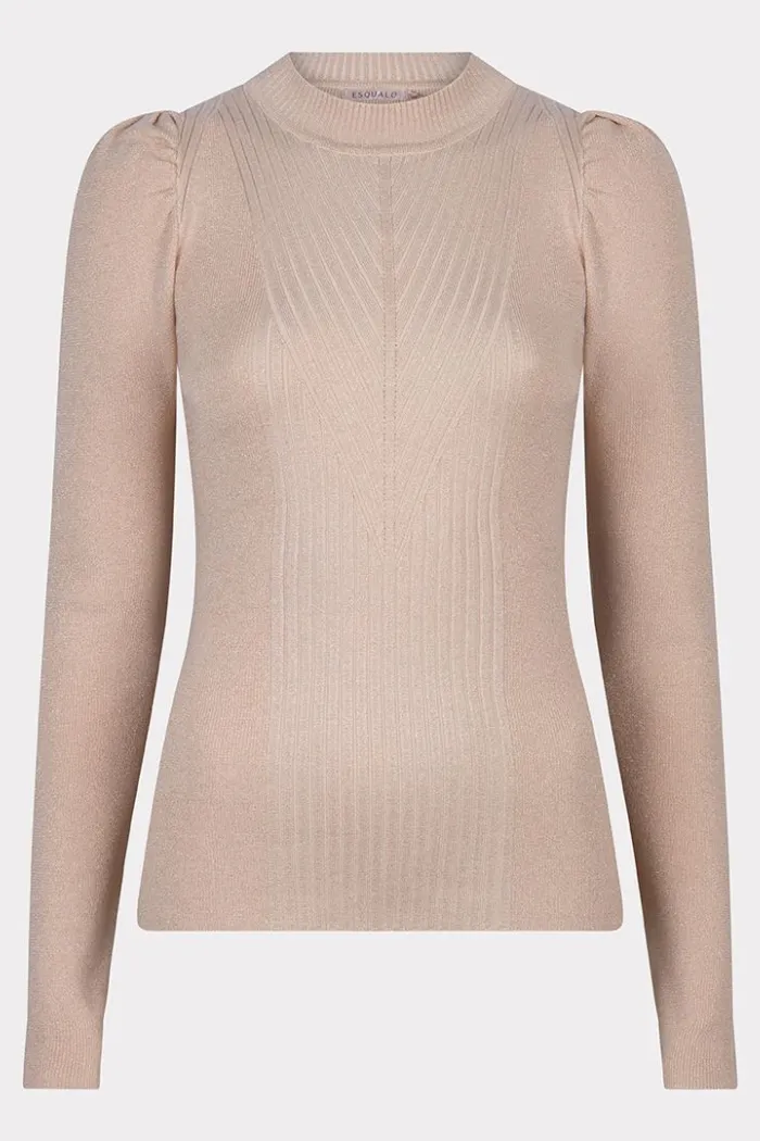 Lurex Turtleneck Sweater