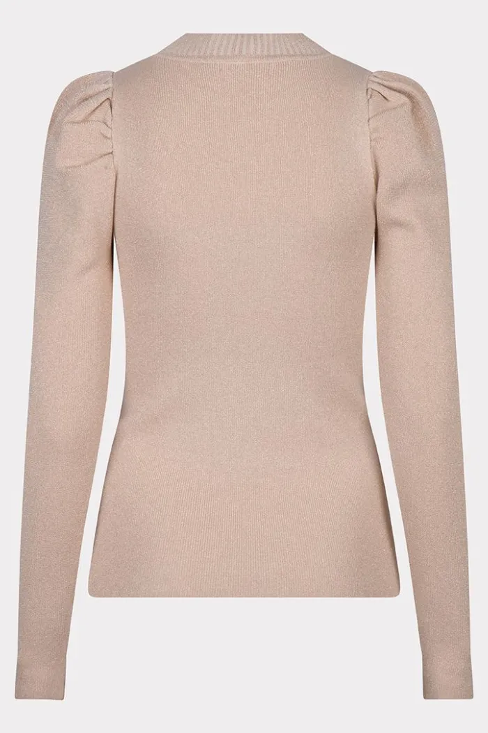 Lurex Turtleneck Sweater
