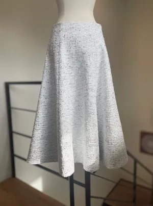 MADISONBLUE   PANEL FLARE SK TWEED