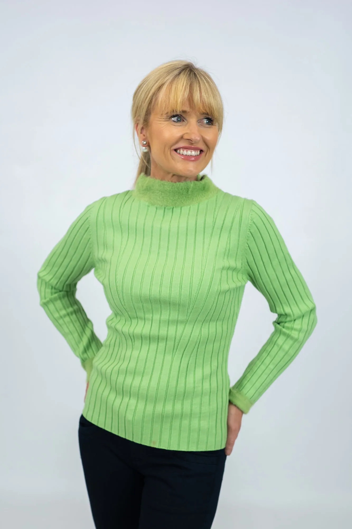 Md'M Green Sweater