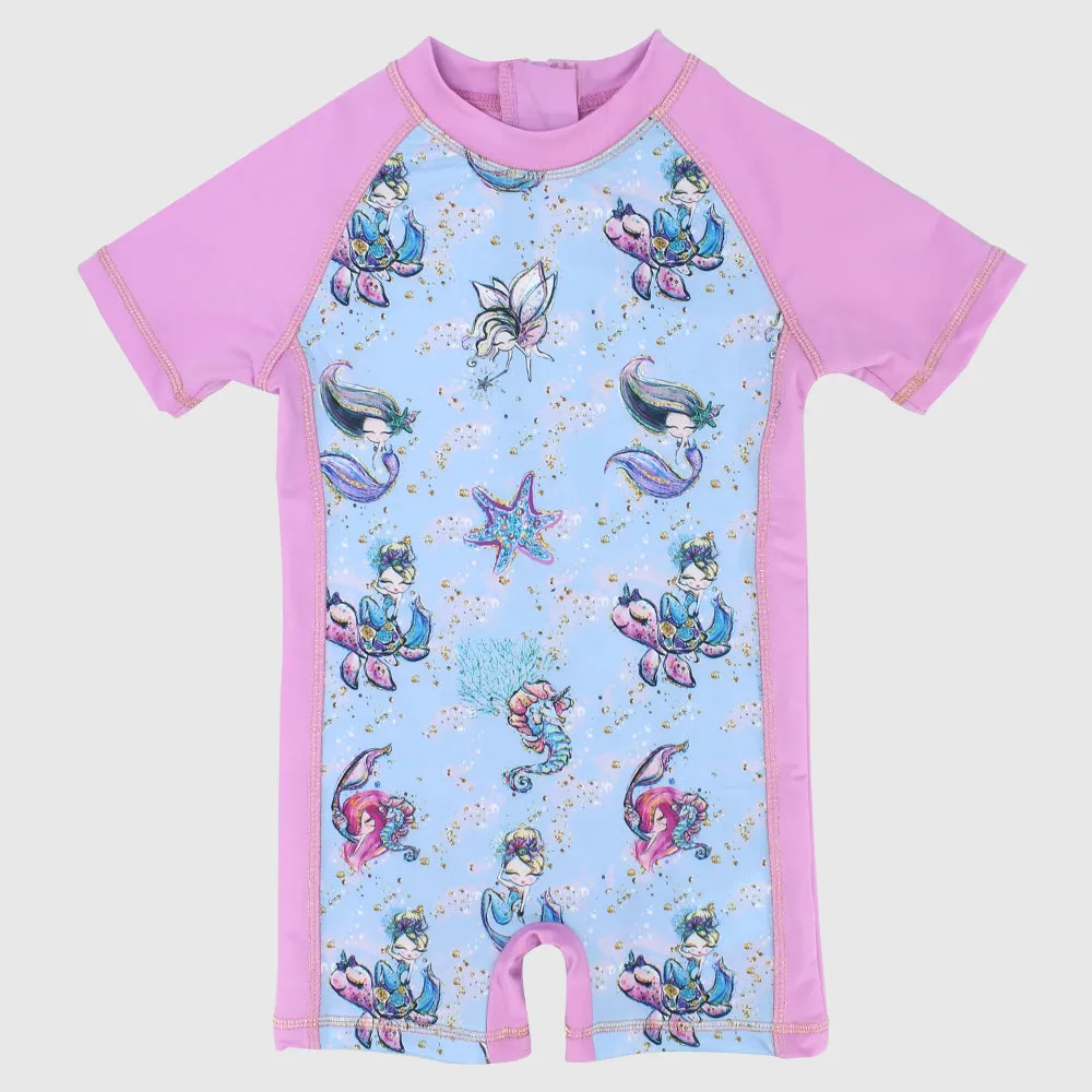 Mermaid Overall Swim Suit