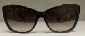 Michael Kors MK2020 ADELAIDE II 311613 Dark Brown Rectangle Sunglasses
