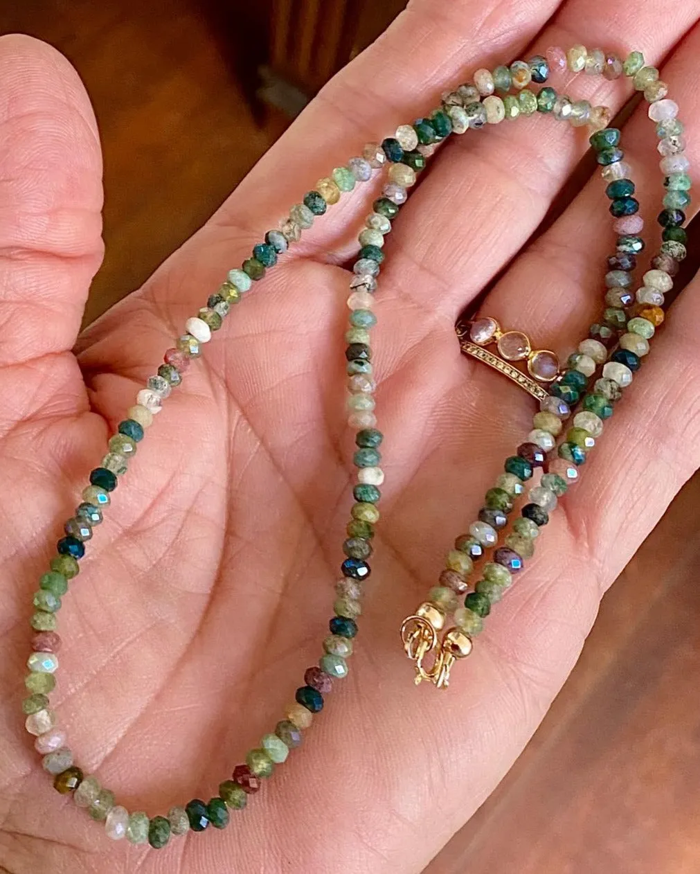 Mixed Gem Necklace - Primavera