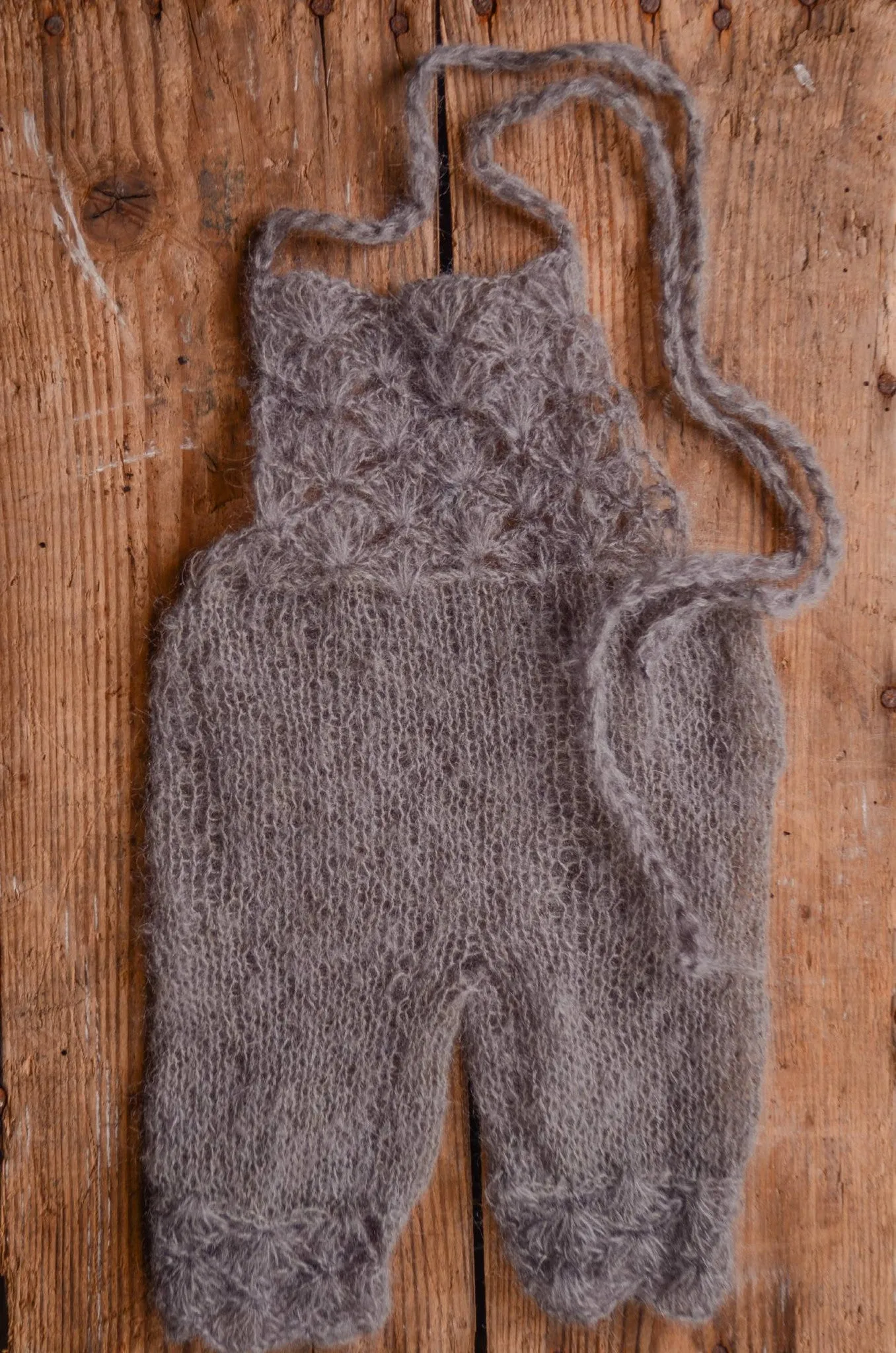 Mohair Overall - Gray