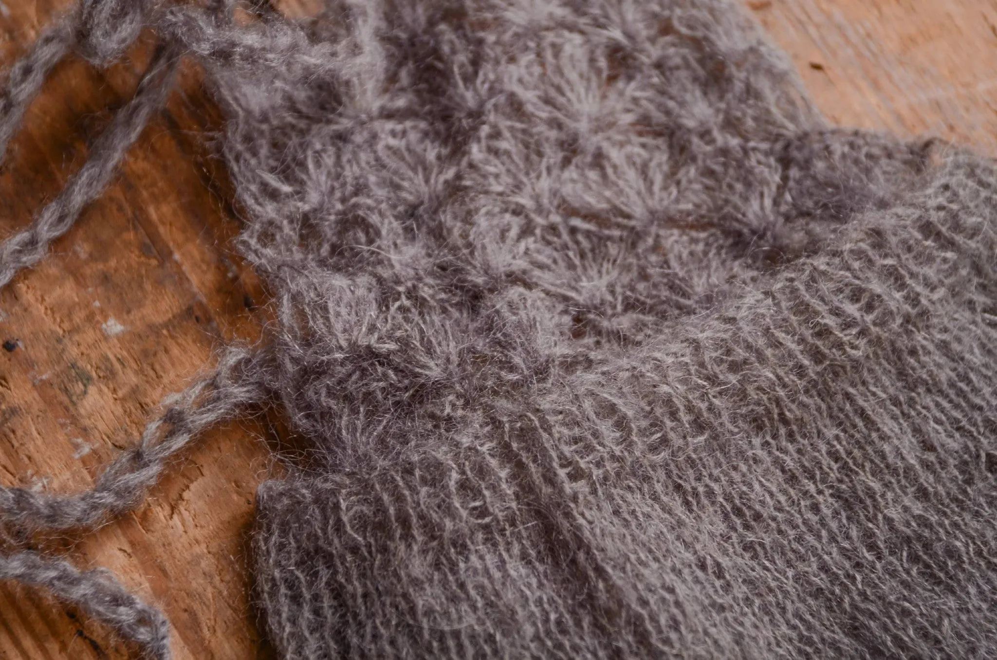 Mohair Overall - Gray
