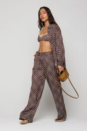 Monica Blouse in Mocha