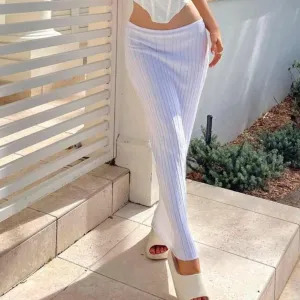 Monre Knitted Long Skirt