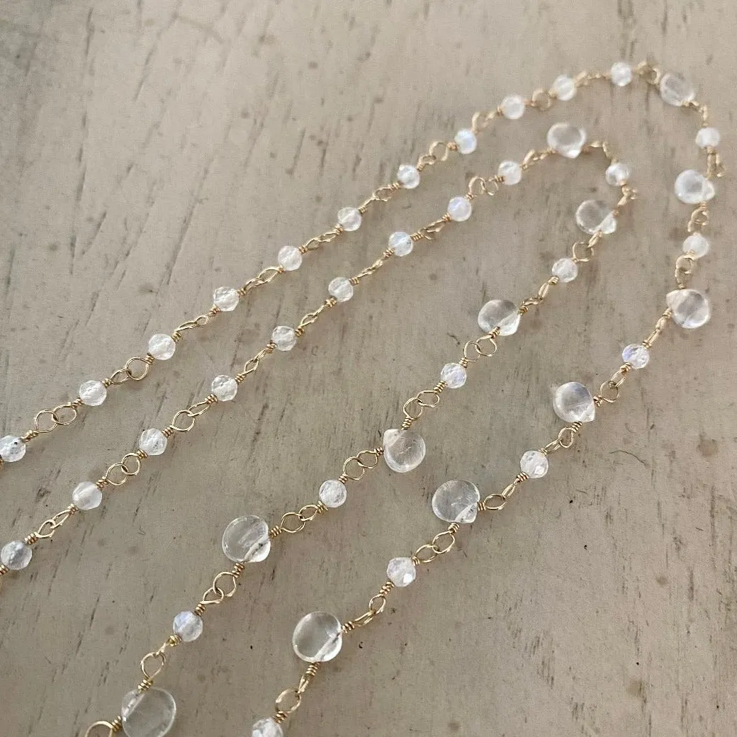 Moonstone Necklace - Glow