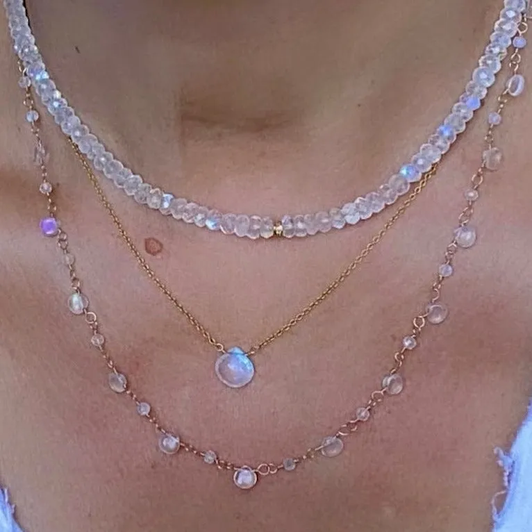 Moonstone Necklace - Glow