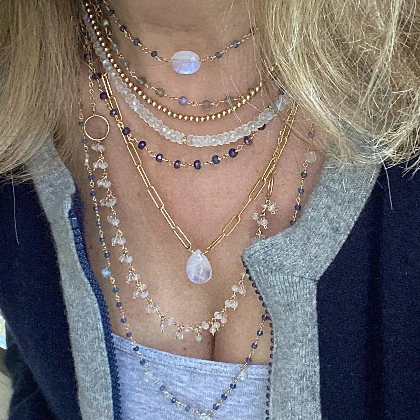 Moonstone Necklace - Luna