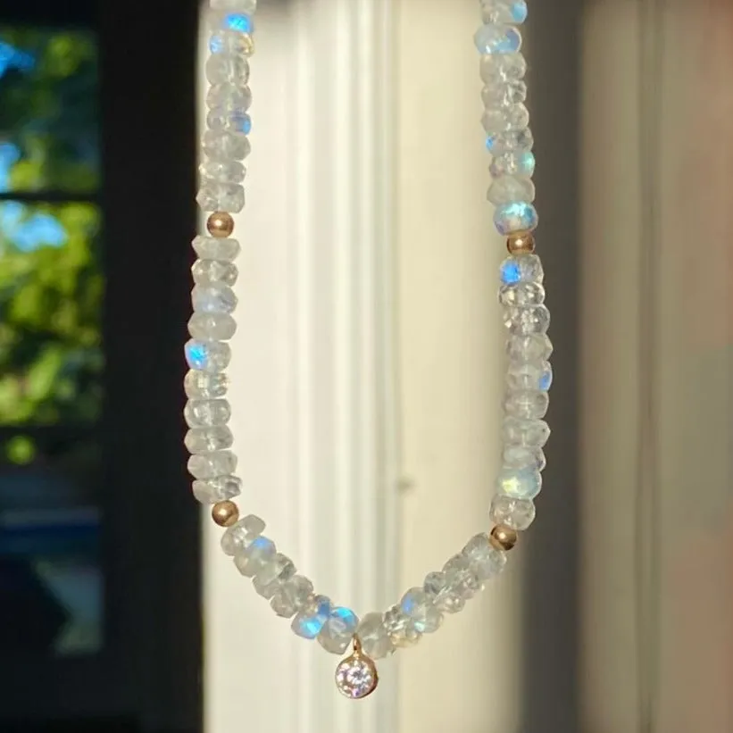 Moonstone Necklace - Luna