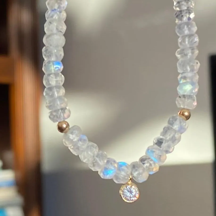 Moonstone Necklace - Luna
