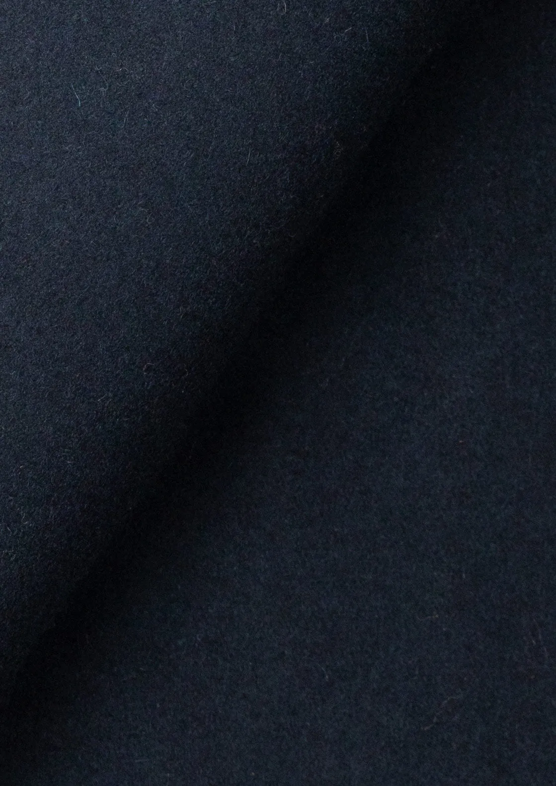 Navy Wool Classic Overcoat