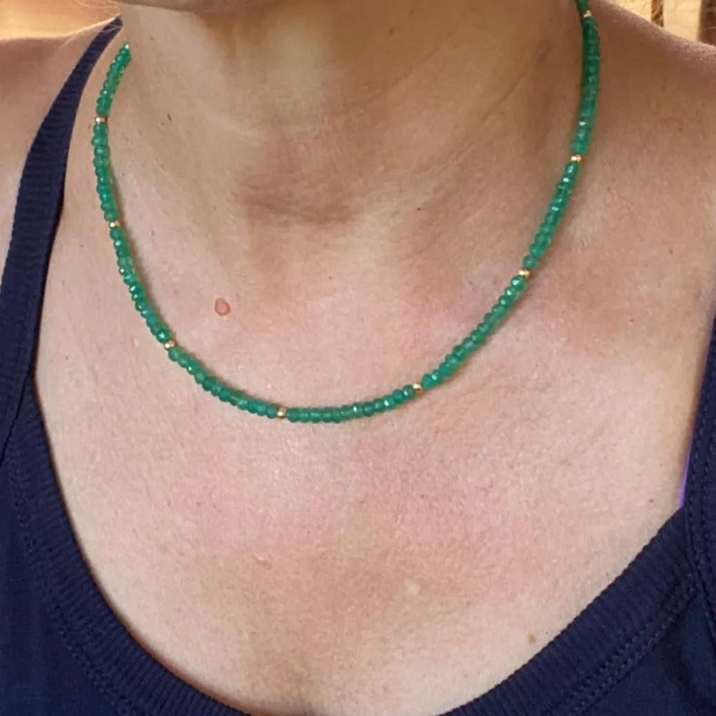 Onyx Necklace - Oxana