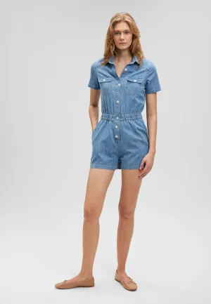OVERALL | Kurzer Denim Overall