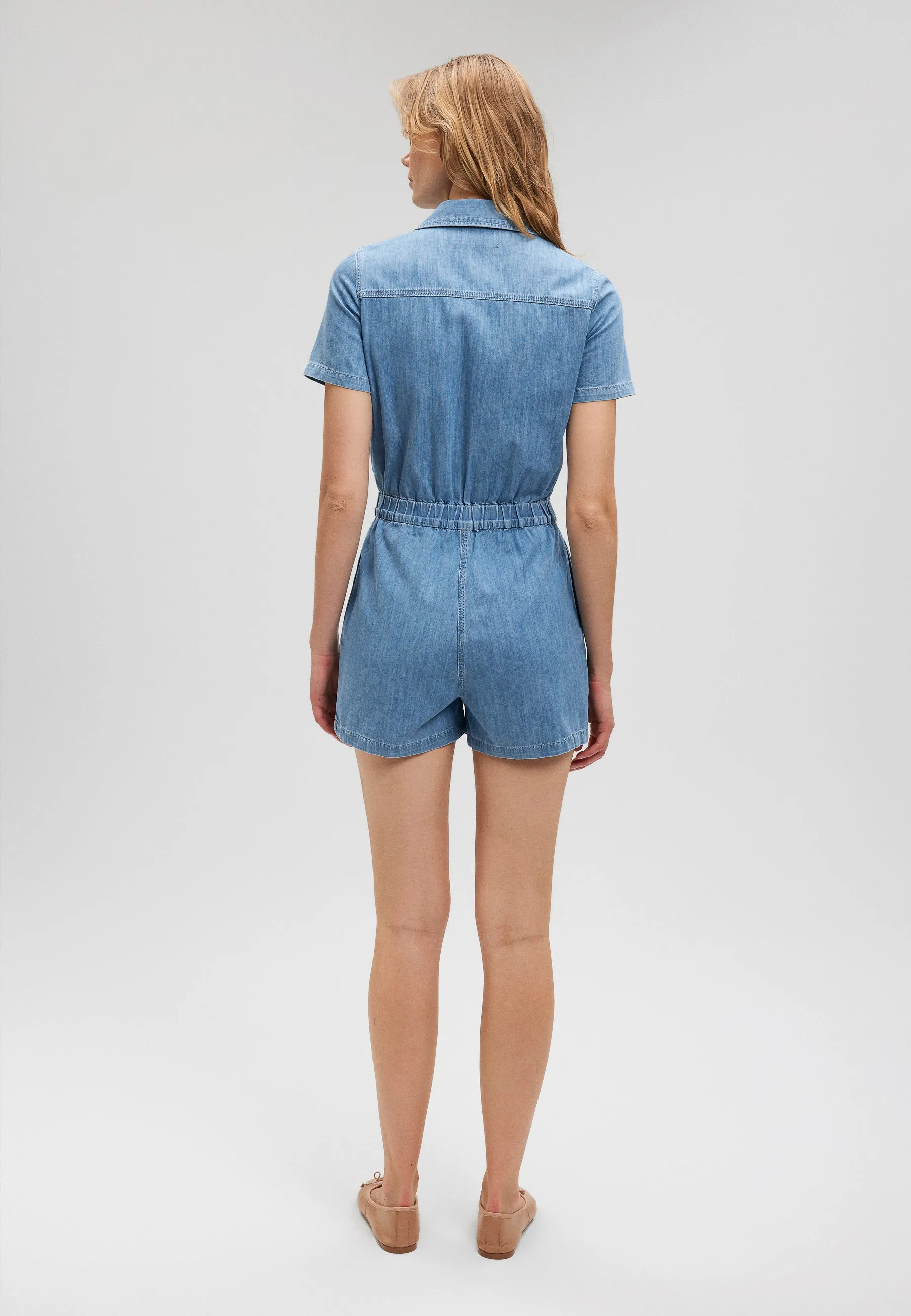 OVERALL | Kurzer Denim Overall