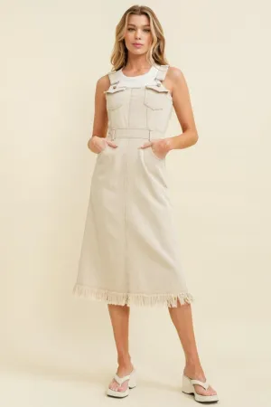 Overall Midi Dress