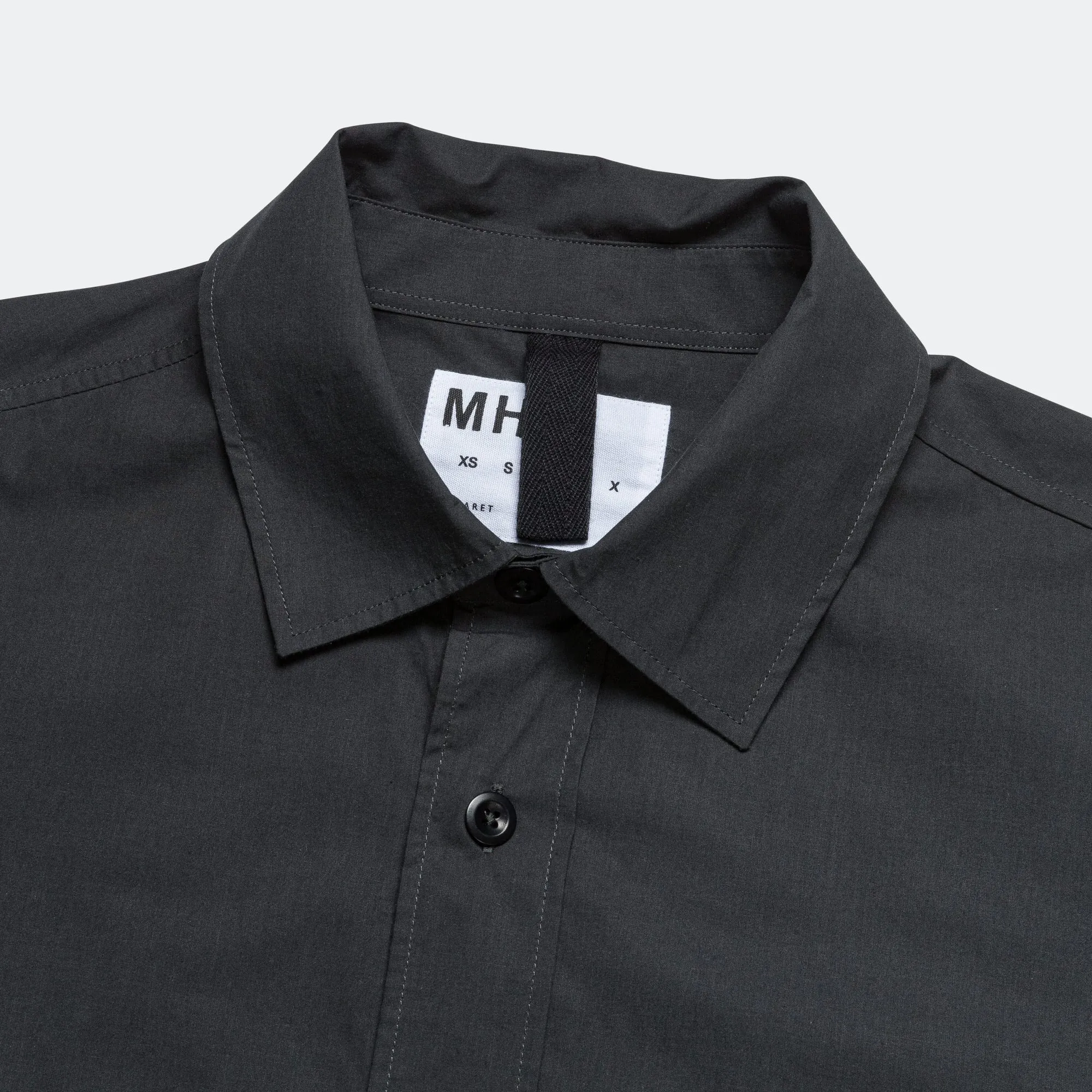 Overall Shirt - Cotton Lyocell Asphalt
