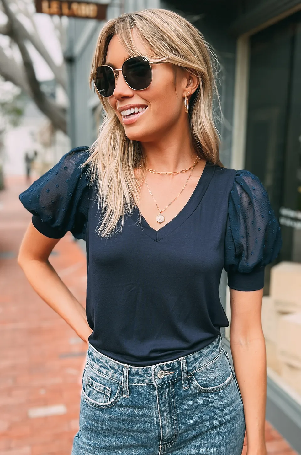 Perry Puff Sleeve Top