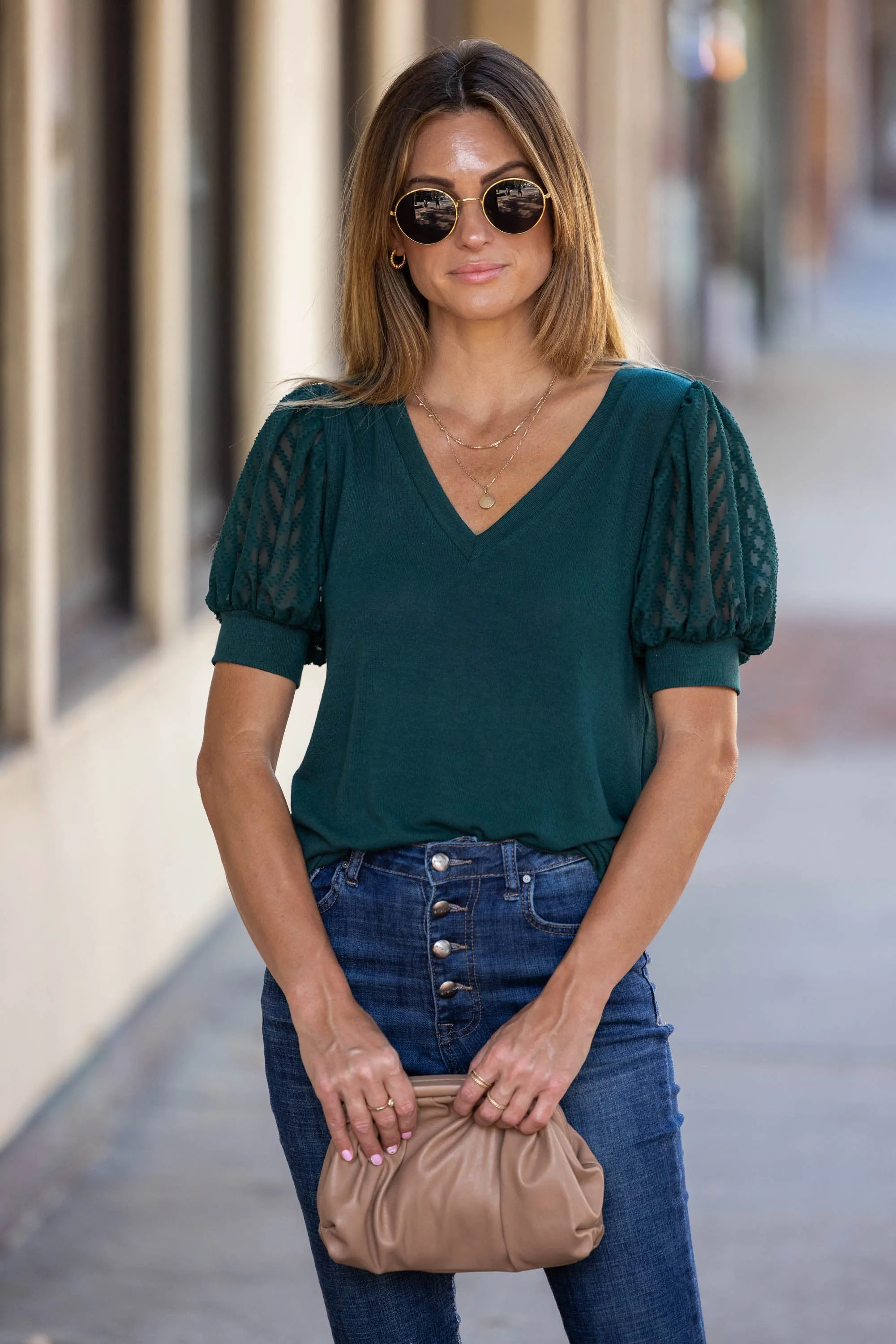 Perry Puff Sleeve Top