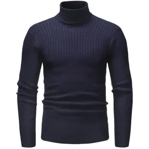 Pologize™ Knitted Roll Neck Sweater