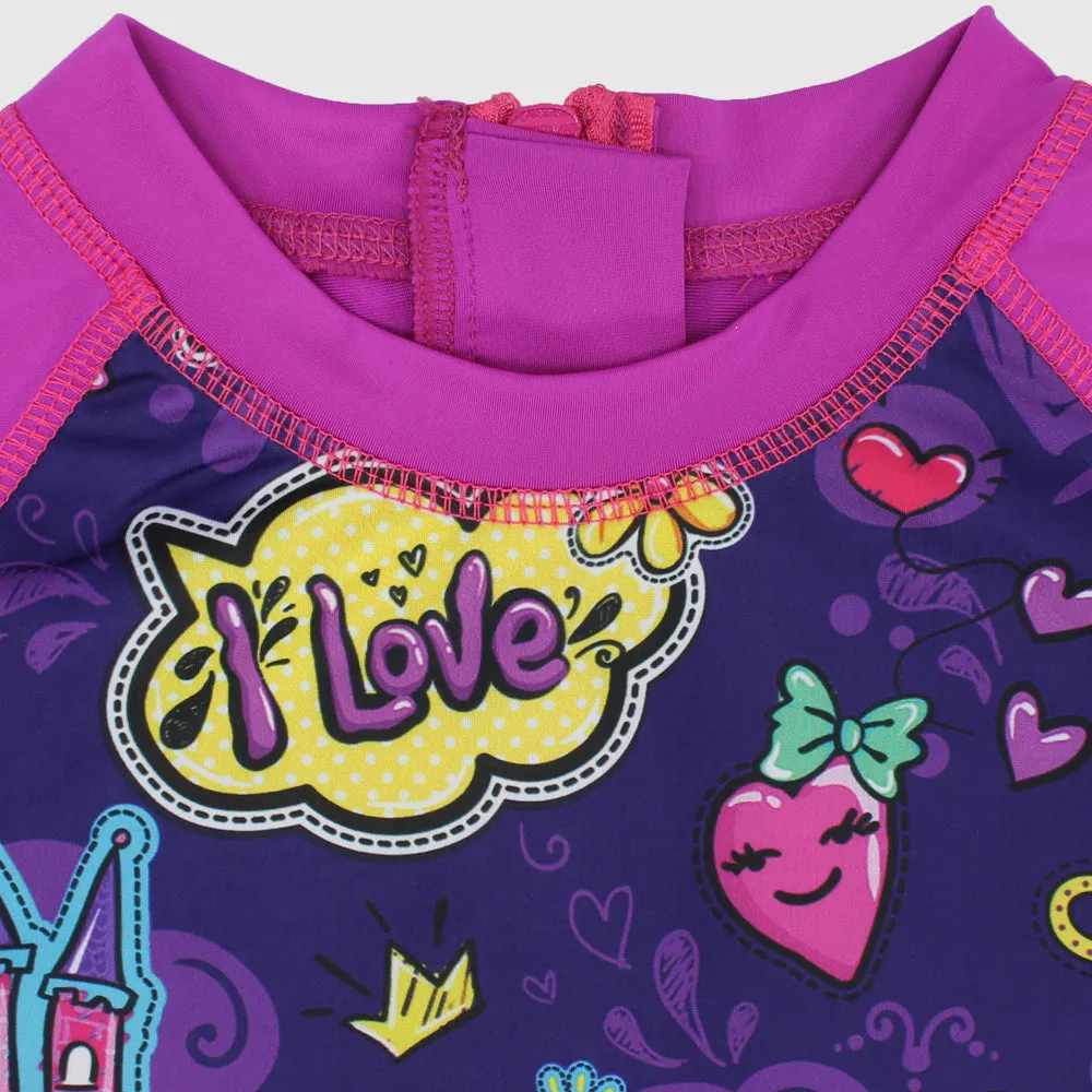 Princesses Overall Swim Suit