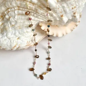 Quartz Pendant Necklace - Smoky