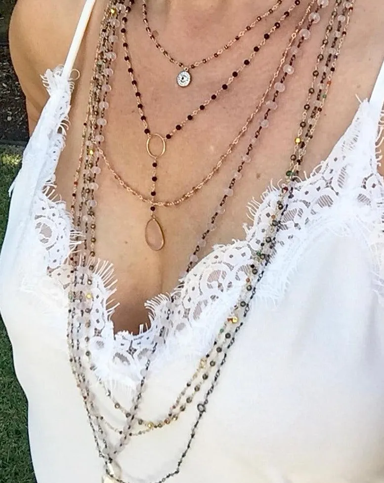 Rainbow Necklace - Romy