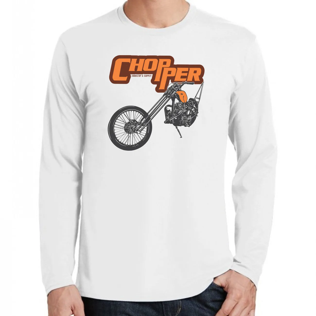 RETRO CHOPPER LONG SLEEVE T-SHIRT