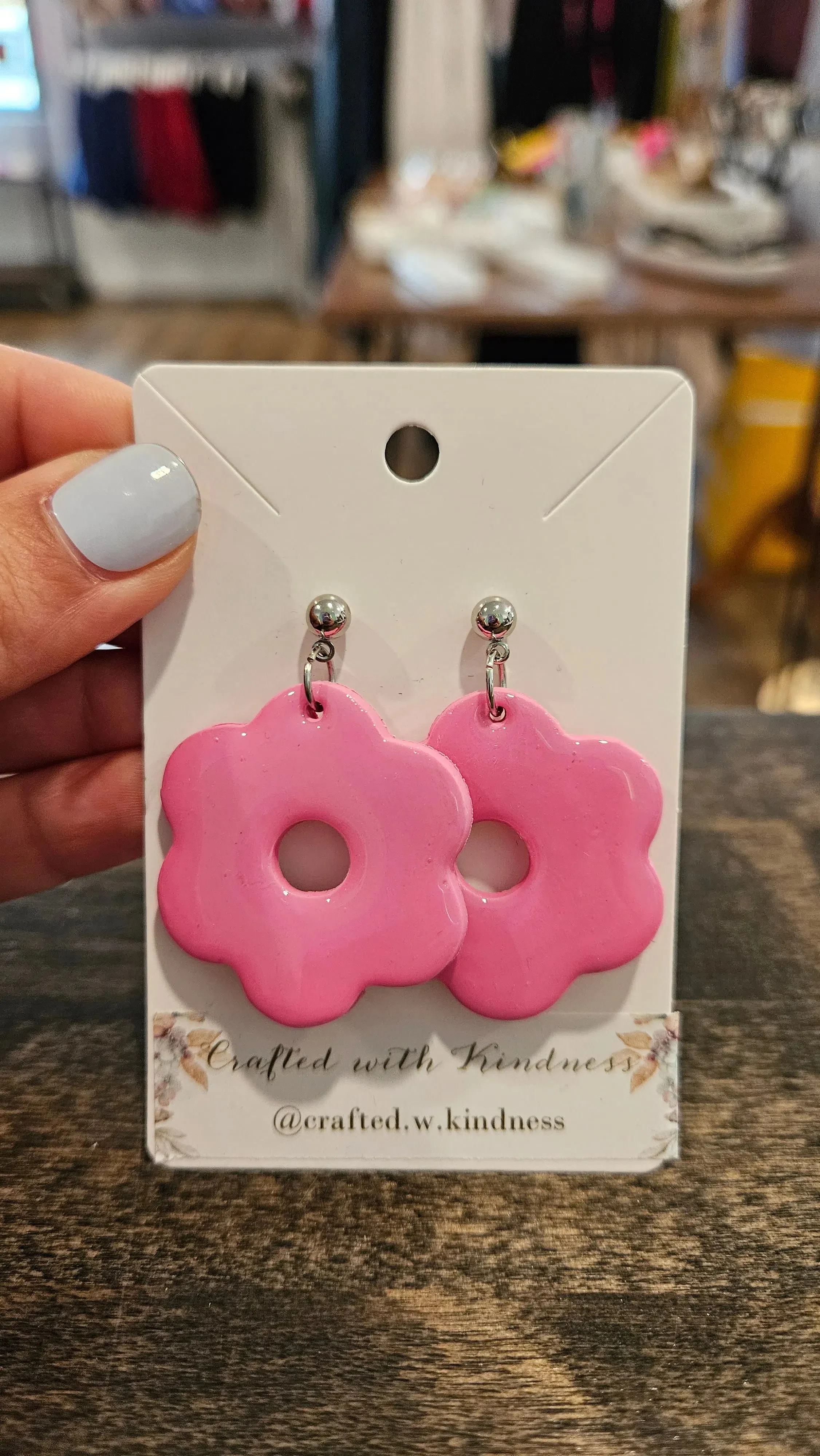 Retro Flower Earrings