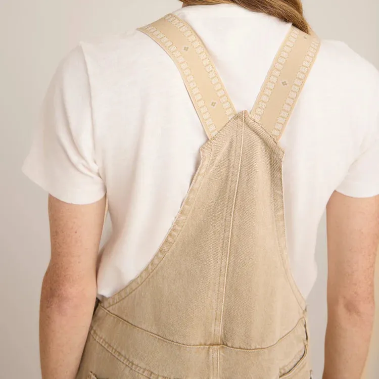 ROARK Hwy 1 Overall Jumpsuit - TOASTED ALMOND