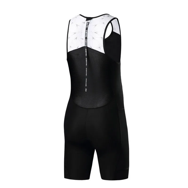 Santic Andean Black Men Triathlon Overall Sleeveless