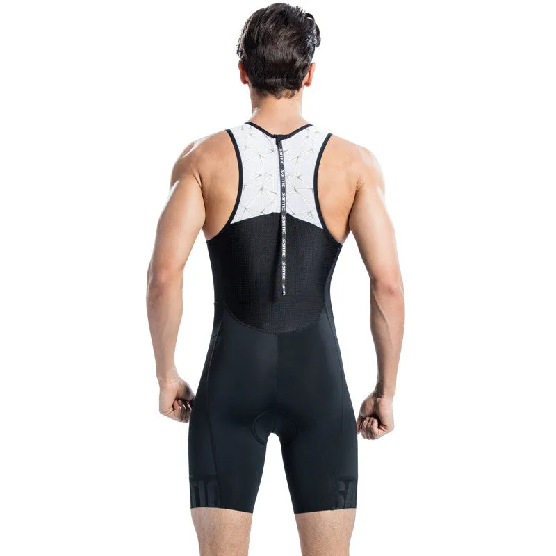 Santic Andean Black Men Triathlon Overall Sleeveless